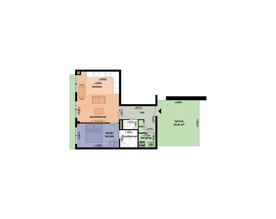 Appartement Parijsboulevard 42, Utrecht - Te huur