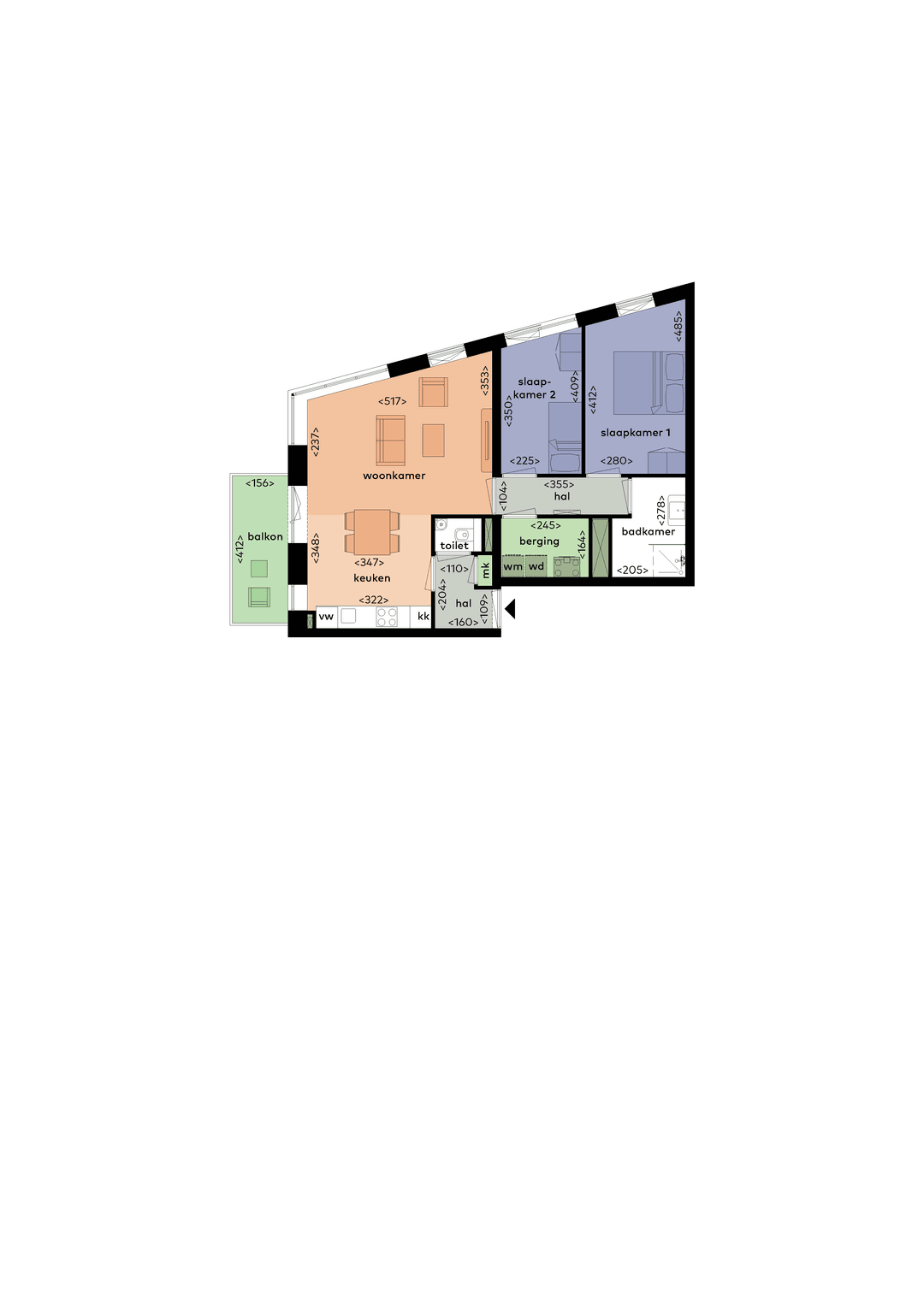 Punt Sniep 210, Diemen - Wohnung