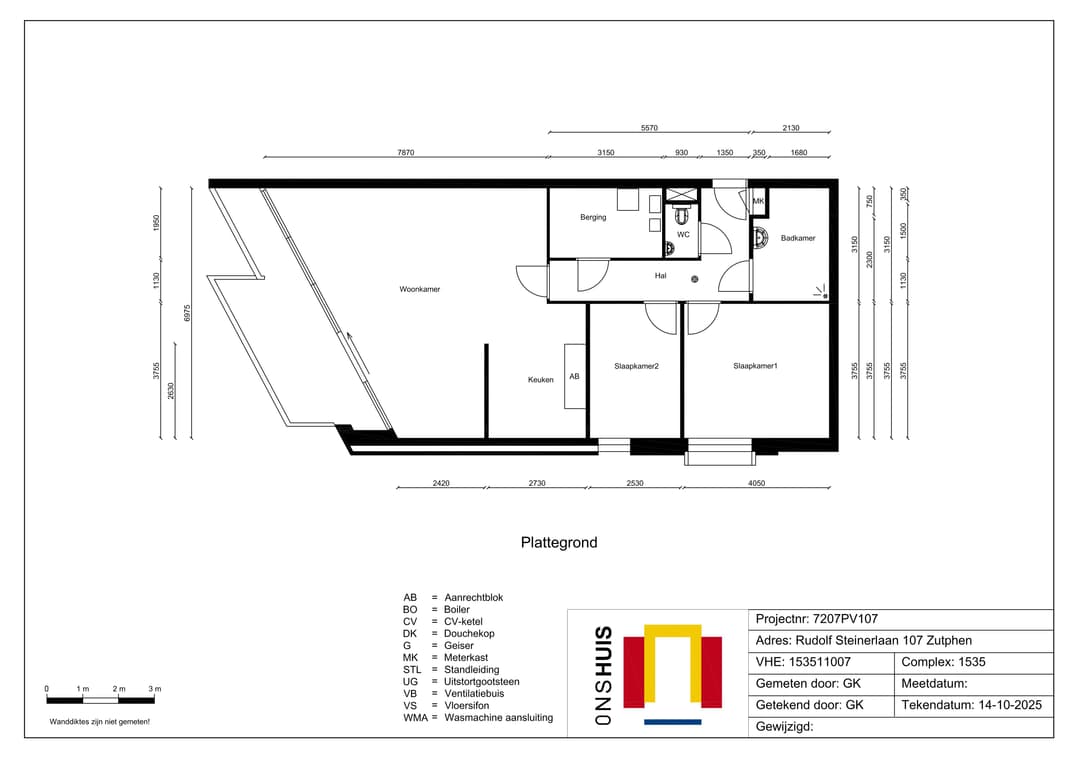 Apartamento Rudolf Steinerlaan, Zutphen - En alquiler