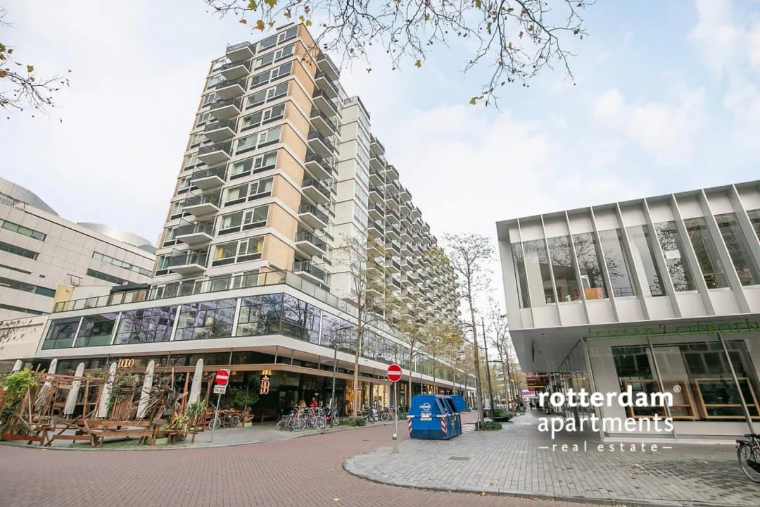 Appartement de 3 pièces sur Kruiskade, Centre de Rotterdam