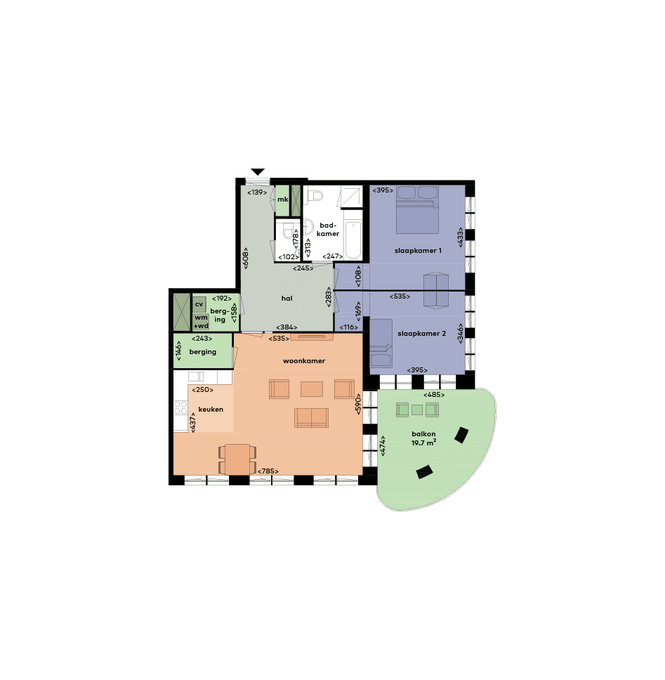 Hof van Bern 21, Utrecht - Apartamento