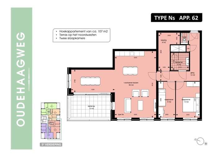 Wohnung Oude Haagweg, Den Haag - Zu Vermieten