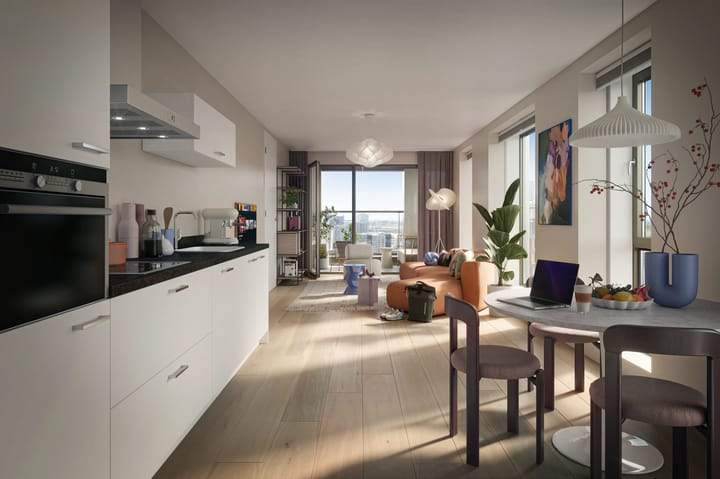 2-Room Apartment Hogehilweg, Amsterdam - For Rent