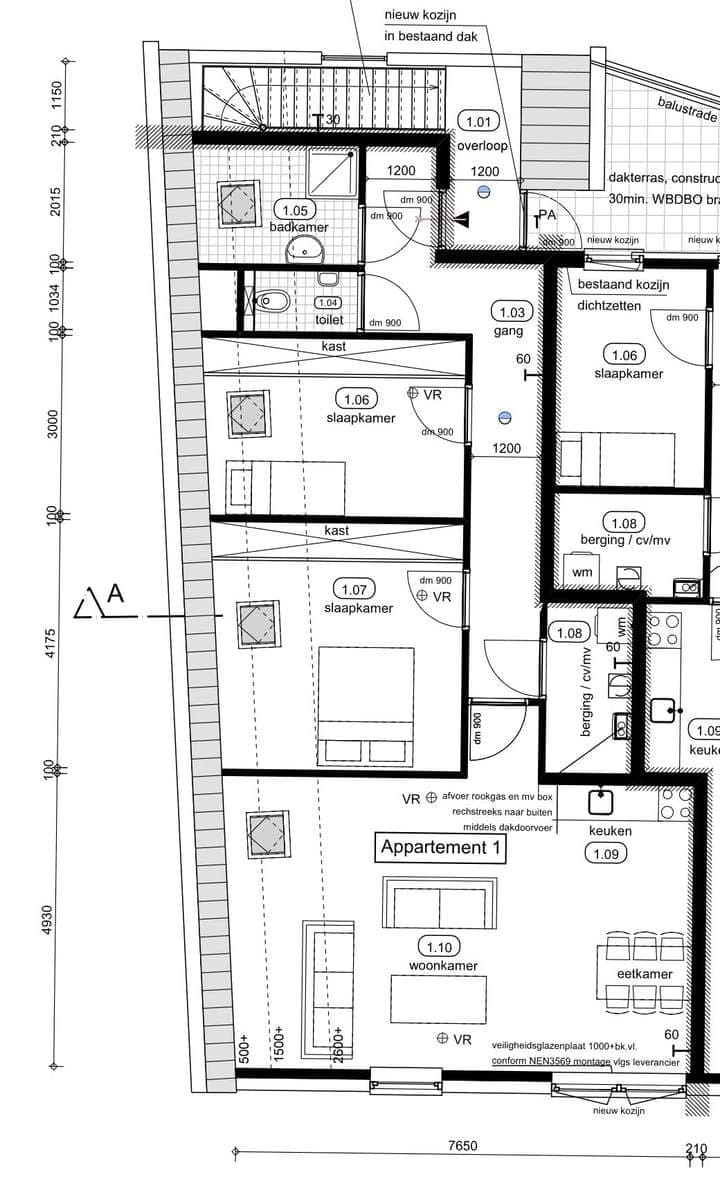 Apartamento Kruisstraat, Ommen - En Alquiler