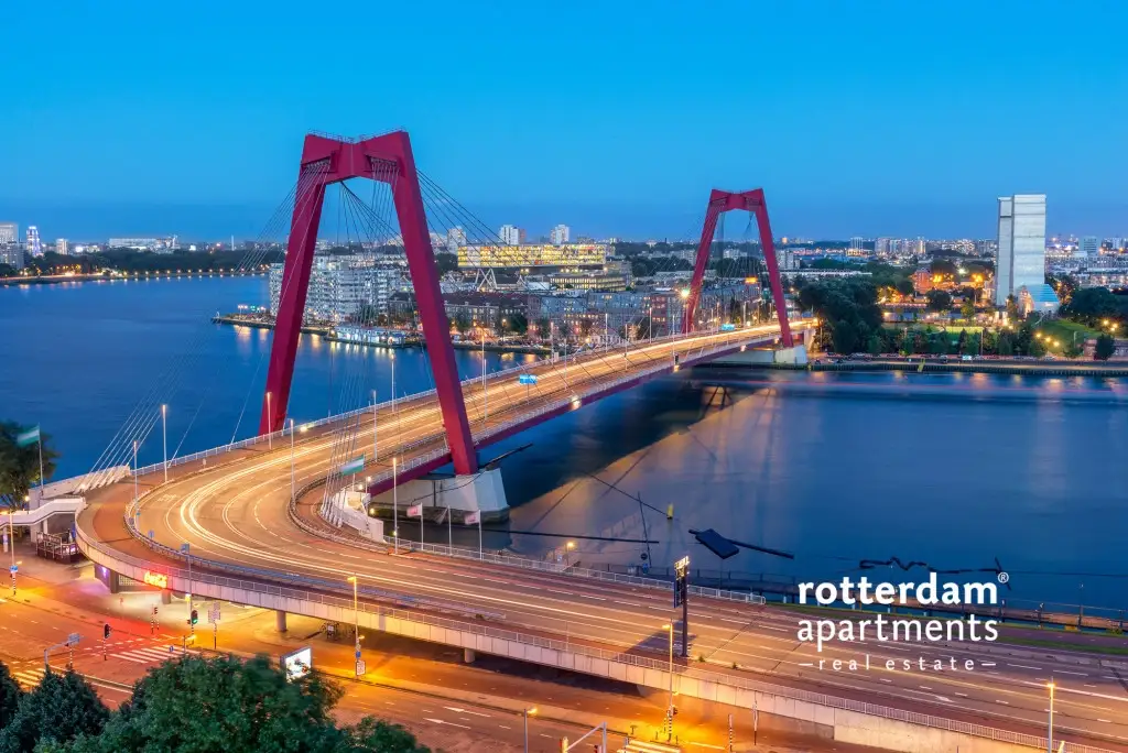 2 Bedroom Apartment in Wijnhaeve Tower, Rotterdam - For Rent