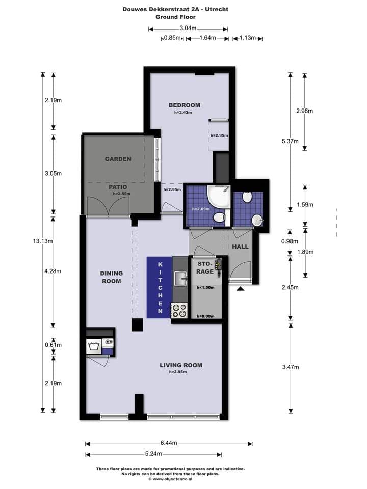 Apartamento Douwes Dekkerstraat 2-A, Utrecht - En Alquiler